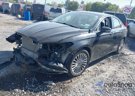 2016 Ford Fusion Titanium из США, поврежденный, VIN 3FA6P0D95GR272235